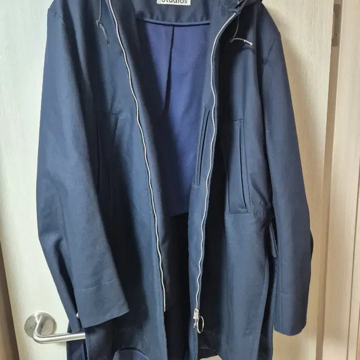 [BUNJANG] Acne Studios Melt Oversized Hooded Coat / (정품) Acne 아크네 스튜디오 멜트 오버핏 후드 코트 48