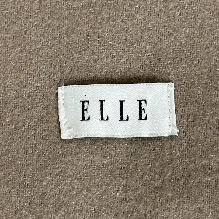[BUNJANG] ELLE Brown Muffler / ELLE 엘르 브라운 머플러