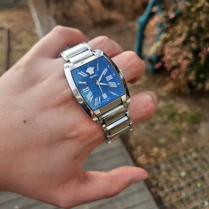 [BUNJANG] Versace WLQ99 Quartz Men's Watch / 정품 ) 베르사체 명품 남성 시계