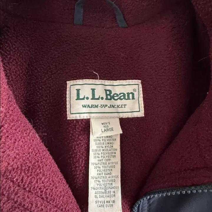 [BUNJANG] LL Bean 90s II Warm-up Jacket Navy / [L] 90s 엘엘빈 II bean 웜업 자켓 네이비