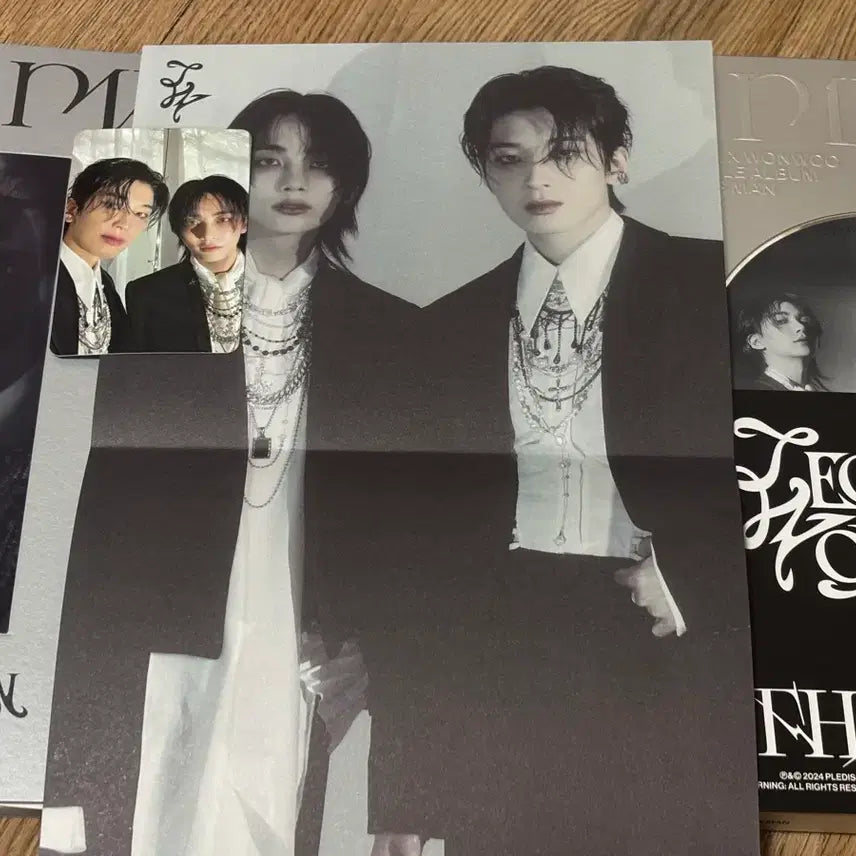 [BUNJANG] SEVENTEEN Dystopian: Elements Sealed Album (Unsealed) - Jeonghan CD, Unit Photocard &amp; Poster / 디스맨 개봉앨범