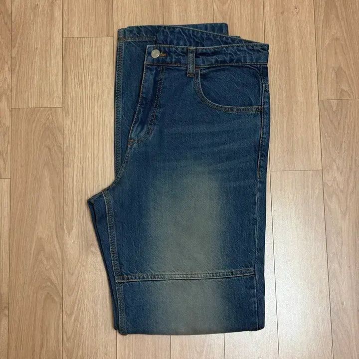 [BUNJANG] COOR Fading Panel Denim Pants L / 쿠어 페이딩 패널 데님 팬츠 L