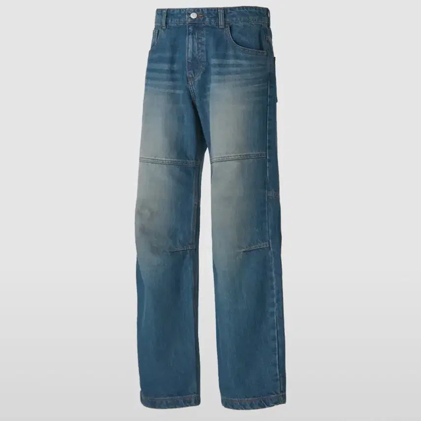 [BUNJANG] Coore Fading Panel Denim Pants L / 쿠어 페이딩 패널 데님 팬츠 L