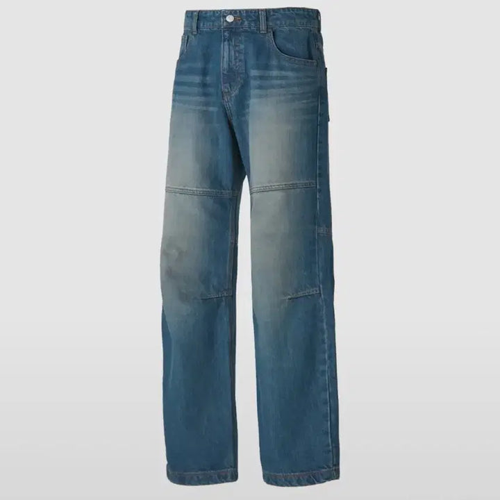 [BUNJANG] Coore Fading Panel Denim Pants L / 쿠어 페이딩 패널 데님 팬츠 L