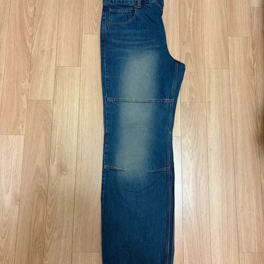 [BUNJANG] Coore Fading Panel Denim Pants L / 쿠어 페이딩 패널 데님 팬츠 L