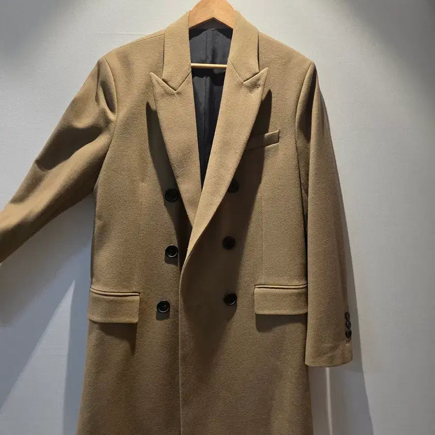 [BUNJANG] AMI Double-Breasted Coat / AMI 아미 더블브레스트 코트