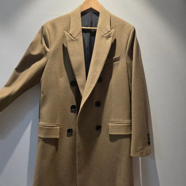 [BUNJANG] AMI Double-Breasted Coat / AMI 아미 더블브레스트 코트