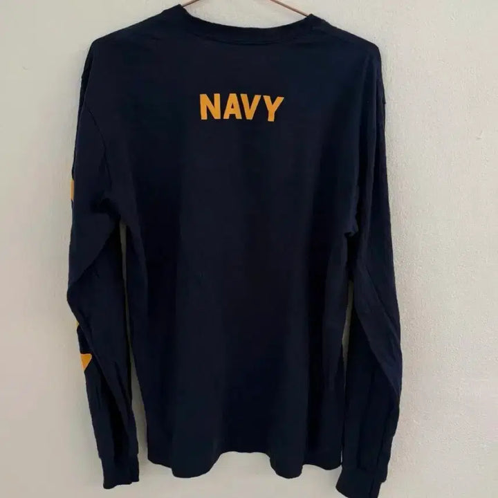 [BUNJANG] US Navy Soffee T-Shirt - M / 90s usa soffee us navy 미군 네이비 슬리브 M