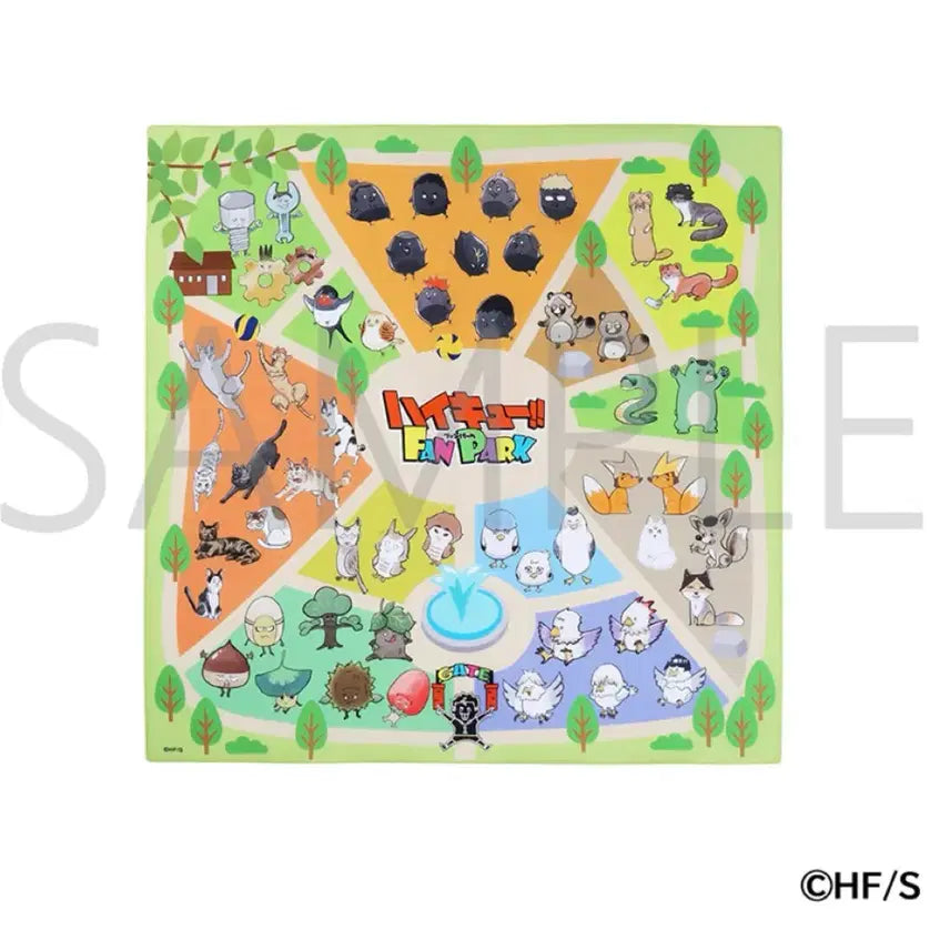 [BUNJANG] Haikyu Fan Park Handkerchief / 하이큐 팬파크 손수건