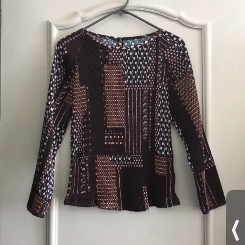 [BUNJANG] Kuho Pleated Blouse / 구호 플리츠 블라우스 85-94-160(2)사이즈