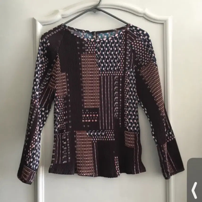 [BUNJANG] Kuho Pleated Blouse / 구호 플리츠 블라우스 85-94-160(2)사이즈