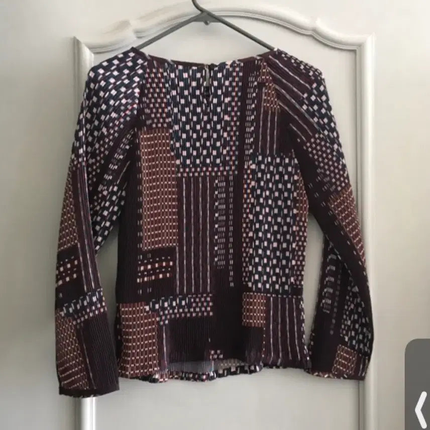 [BUNJANG] Kuho Pleated Blouse / 구호 플리츠 블라우스 85-94-160(2)사이즈