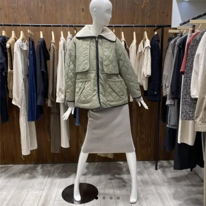 [BUNJANG] ZicKet Quilted Padding Jacket / 지컷 퀼팅 패딩