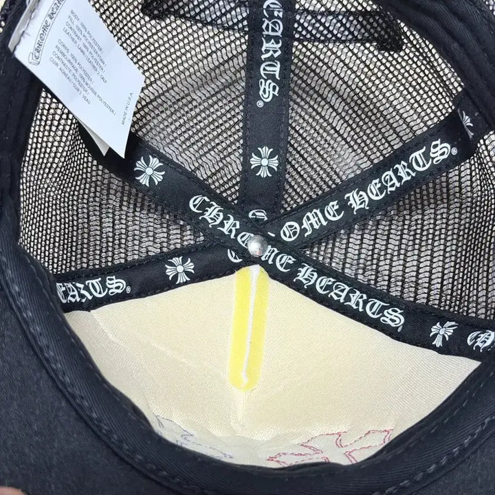 [BUNJANG] Chrome Hearts Cemetery Cross Trucker Hat / 크롬하츠 세메터리 크로스 트러커햇