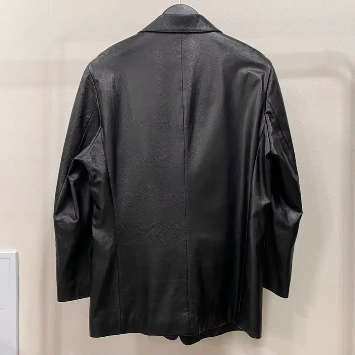 [BUNJANG] APLUS Vintage Leather Blazer / <L> APLUS 빈티지 양가죽 블레이저