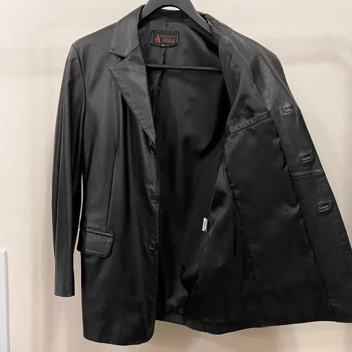 [BUNJANG] APLUS Vintage Leather Blazer / <L> APLUS 빈티지 양가죽 블레이저