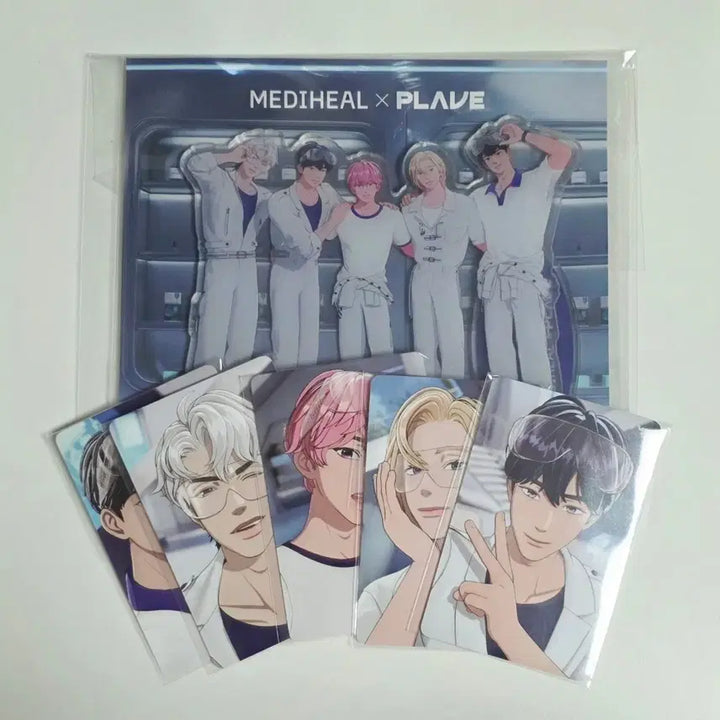 [BUNJANG] PLAVE Mediheal Acrylic Stand + Photocard / 플레이브 메디힐 아크릴스탠드+포토카드