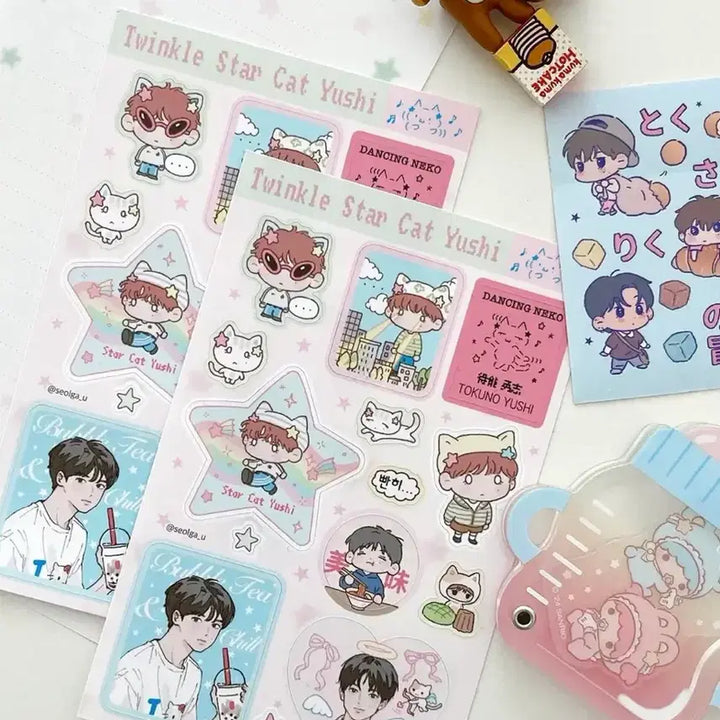 [BUNJANG] NCT WISH Yushi Sticker / 엔시티 위시 유우시 스티커 설가링님 스티커 원가 양도