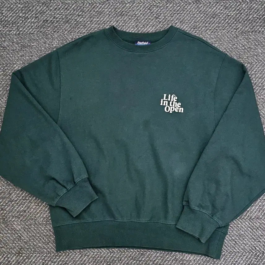 [BUNJANG] Penfield Life in the Open Crewneck Sweatshirt / 펜필드 Life in the Open 맨투맨 L