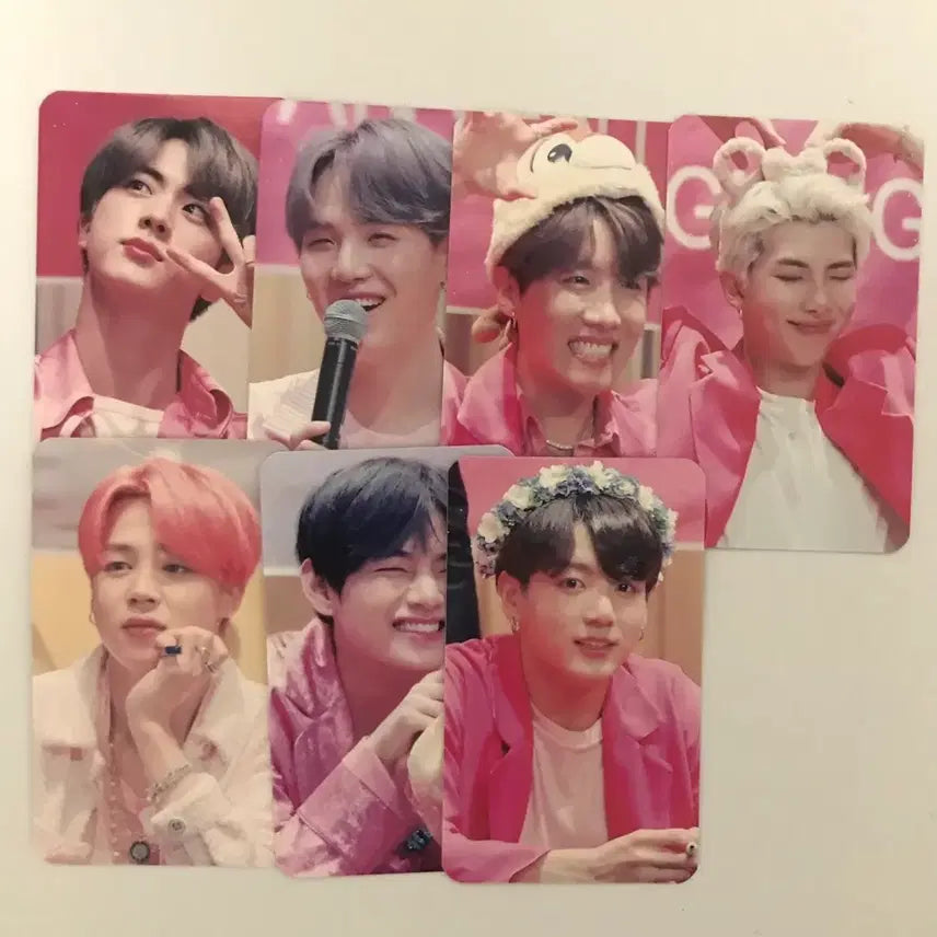[BUNJANG] BTS Group Photocard / 방탄소년단 BTS 7명 단체 포토카드