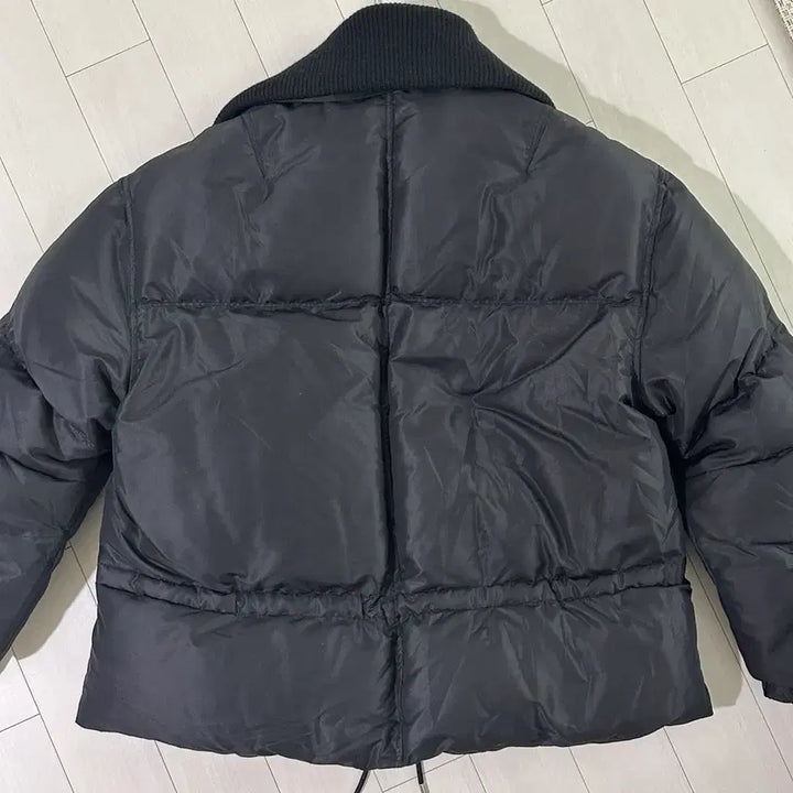 [BUNJANG] SYSTEM Black Short Down Padded Jacket / SYSTEM 블랙 숏패딩