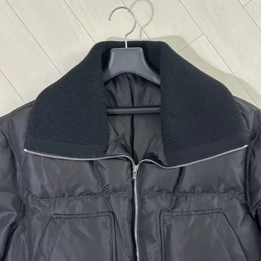 [BUNJANG] SYSTEM Black Short Down Padded Jacket / SYSTEM 블랙 숏패딩