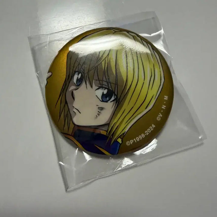 [BUNJANG] Hunter x Hunter Kurapika Can Badge / 헌터x헌터 크라피카 캔뱃지