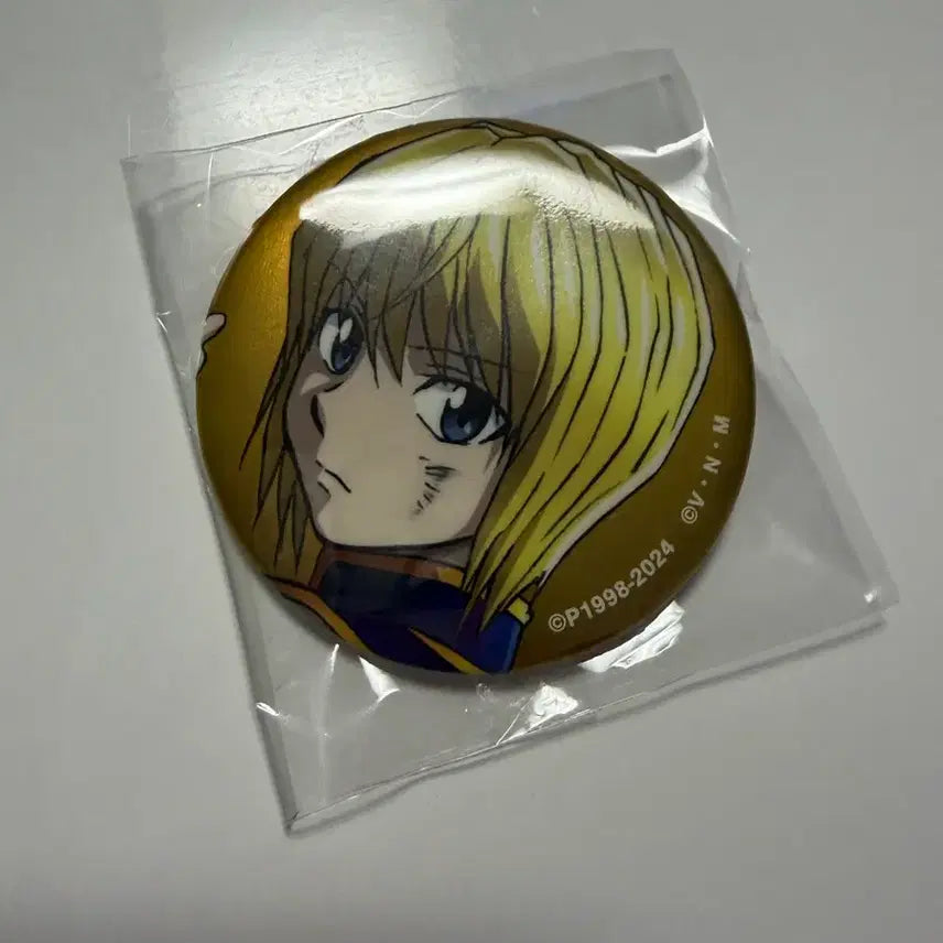 [BUNJANG] Hunter x Hunter Kurapika Can Badge / 헌터x헌터 크라피카 캔뱃지