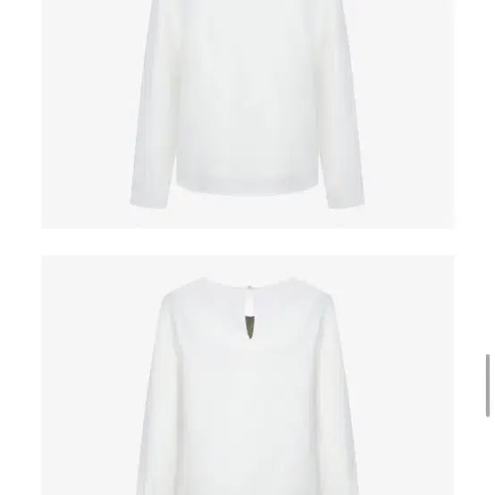 [BUNJANG] The Way Nine Basic Long-Sleeve Blouse / 더웨이나인 기본 긴팔 블라우스 정장블라우스 면접룩