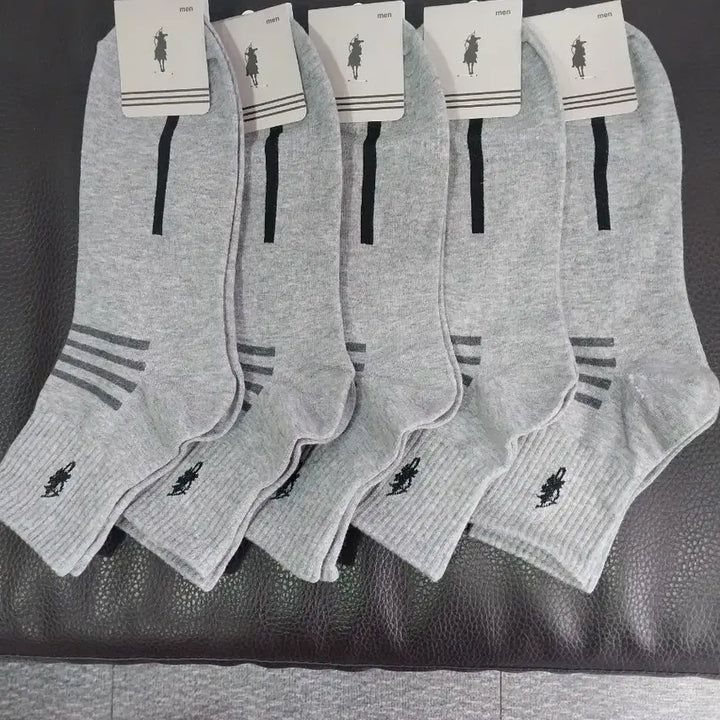 [BUNJANG] Polo Men's Socks 10 Pairs / 남성폴로마크양말10컬레만원