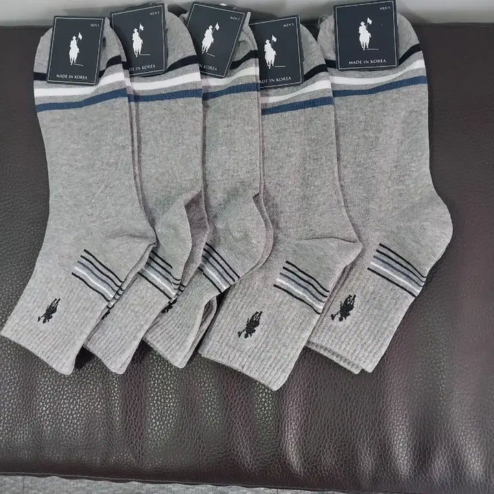 [BUNJANG] Polo Men's Socks 10 Pairs / 남성폴로마크양말10컬레만원