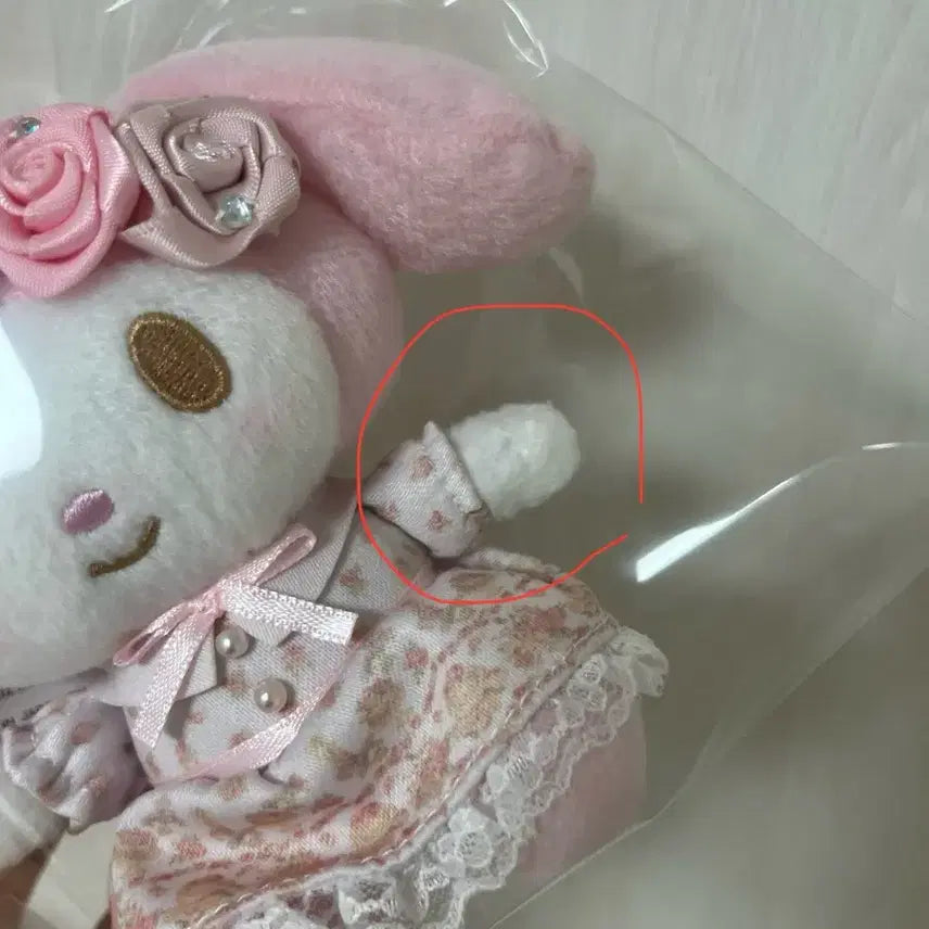[BUNJANG] My Melody Liz Lisa Mascot Doll / 마이멜로디 리즈리사 인형 마스코트