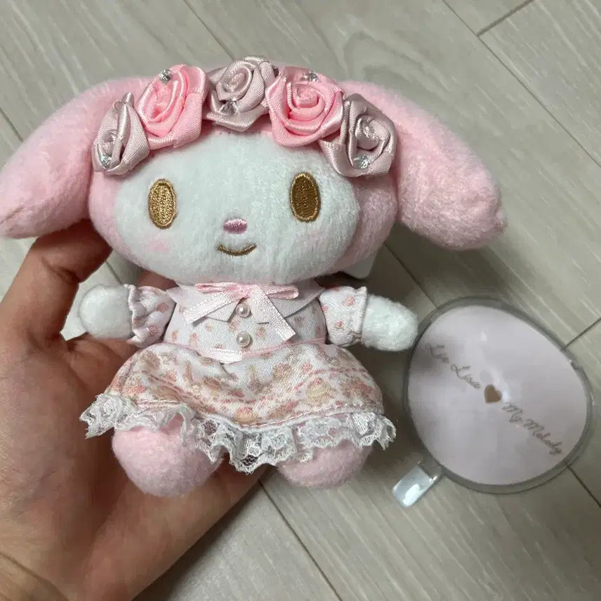 [BUNJANG] My Melody Liz Lisa Mascot Doll / 마이멜로디 리즈리사 인형 마스코트