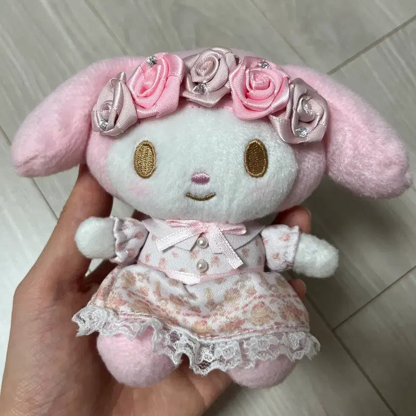 [BUNJANG] My Melody Liz Lisa Mascot Doll / 마이멜로디 리즈리사 인형 마스코트
