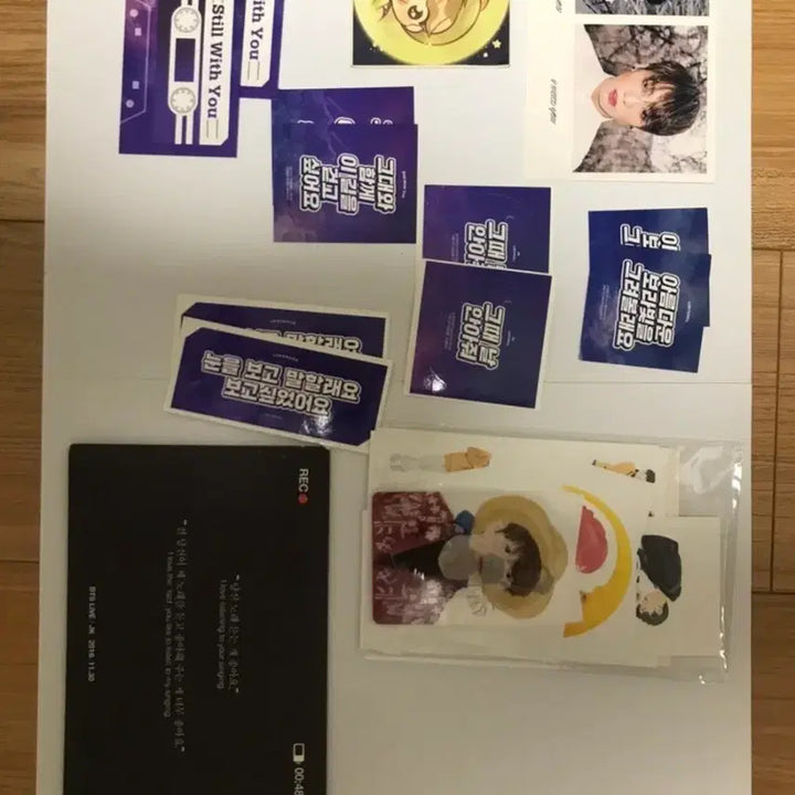 [BUNJANG] BTS Jungkook Sticker Set / BTS 정국 스티커 굿즈 세트