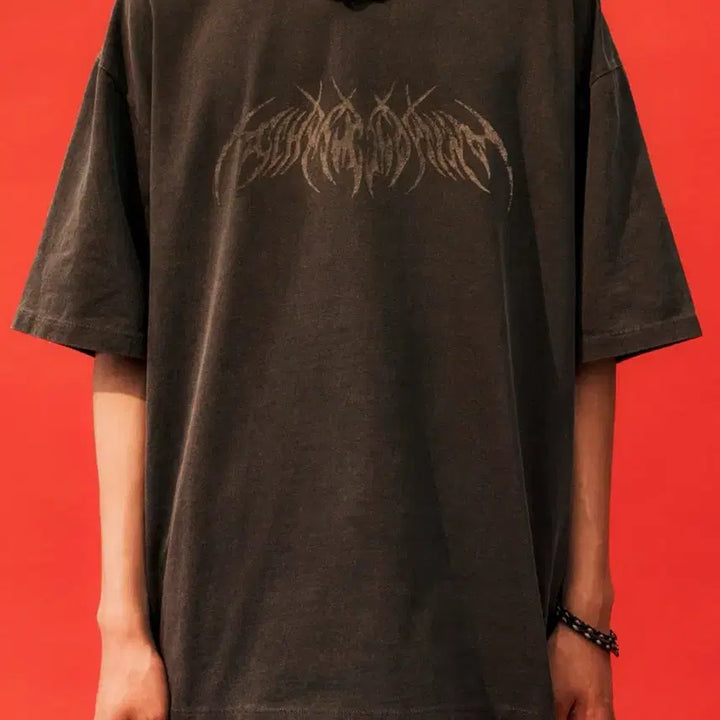 [BUNJANG] Skeith Black Short Sleeve T-shirt / 스키즘 반팔 블랙 L