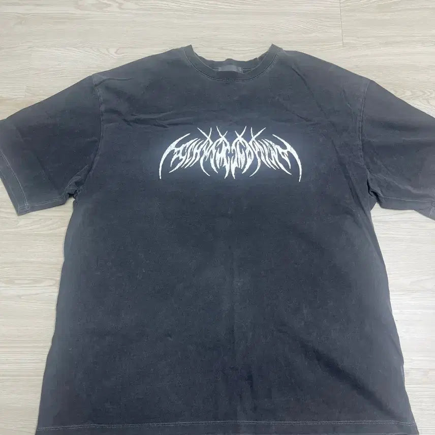 [BUNJANG] Skeith Black Short Sleeve T-shirt / 스키즘 반팔 블랙 L