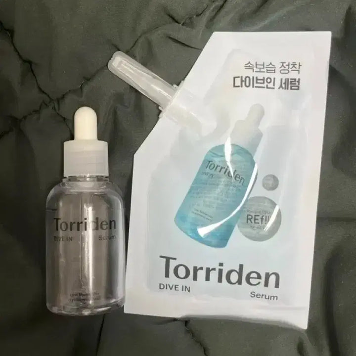 [BUNJANG] Toryden Dive In Serum Refill Pack 50ml + Empty Bottle / 토리든 다이브인 세럼 리필팩 50ml+공병