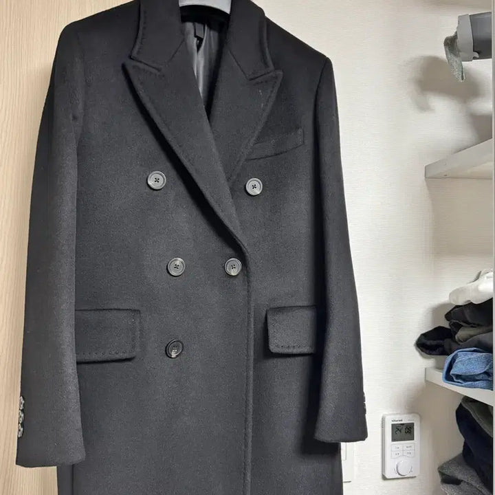 [BUNJANG] Customellow Double Coat / 커스텀멜로우 더블코트