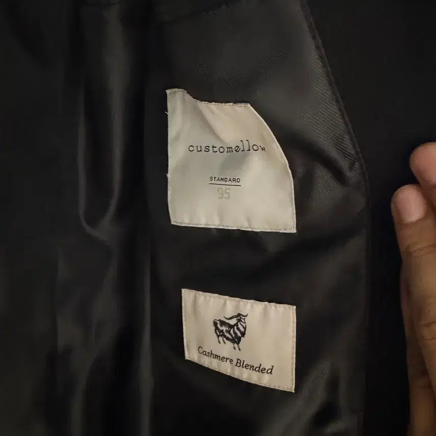 [BUNJANG] Customellow Double Coat / 커스텀멜로우 더블코트