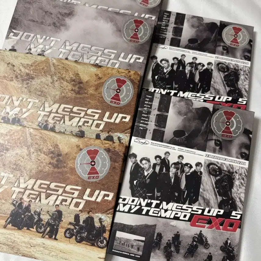 [BUNJANG] EXO Tempo Album Bundle Set / EXO 엑소 5집 Tempo 앨범 일괄)