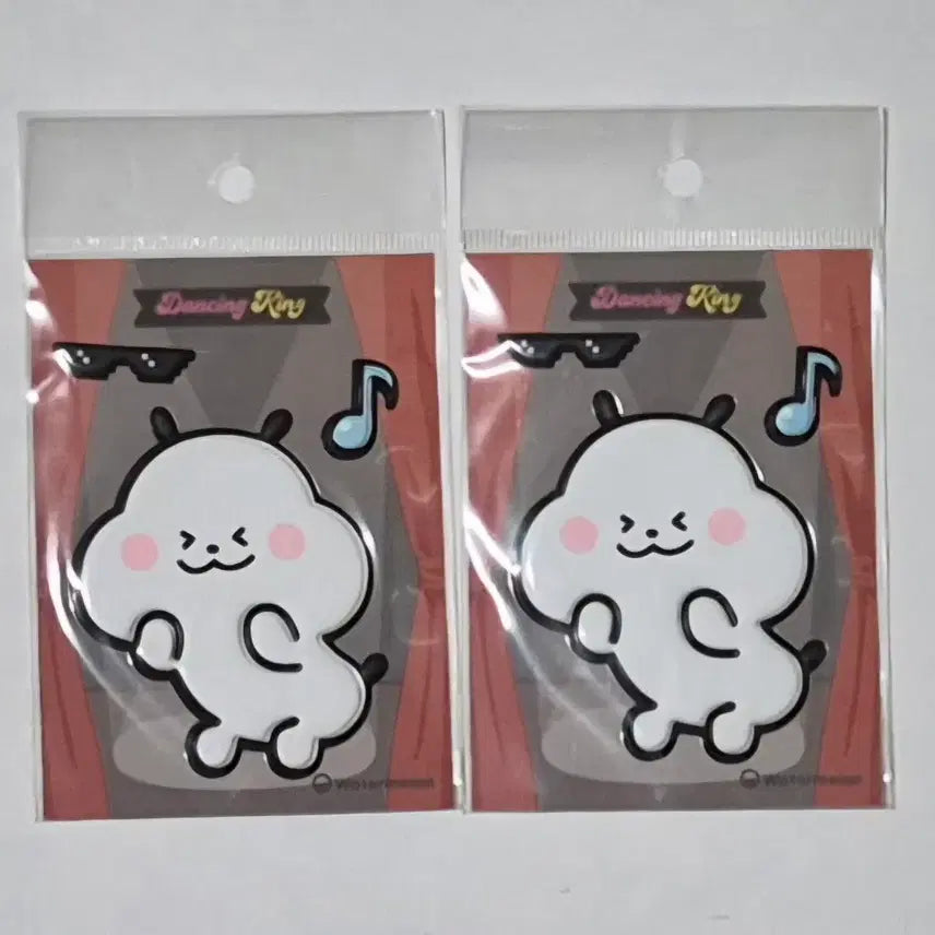 [BUNJANG] Over Action DoDo Dancing Embossed Sticker / 고전문구 오버액션,도우도우,댄싱 엠보스티커