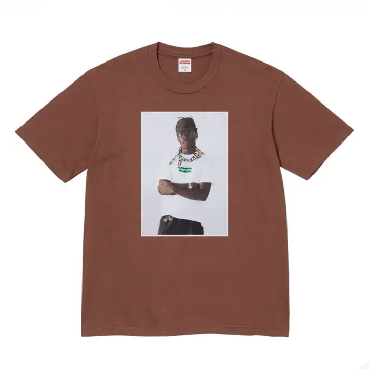 [SOLD OUT] 슈프림 타일러더크리에이터 반팔 브라운 M