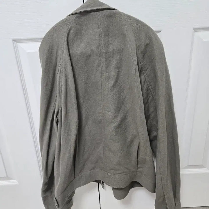 [BUNJANG] Khaki Cotton Short Jacket / 카키색 면 자켓 숏 자켓