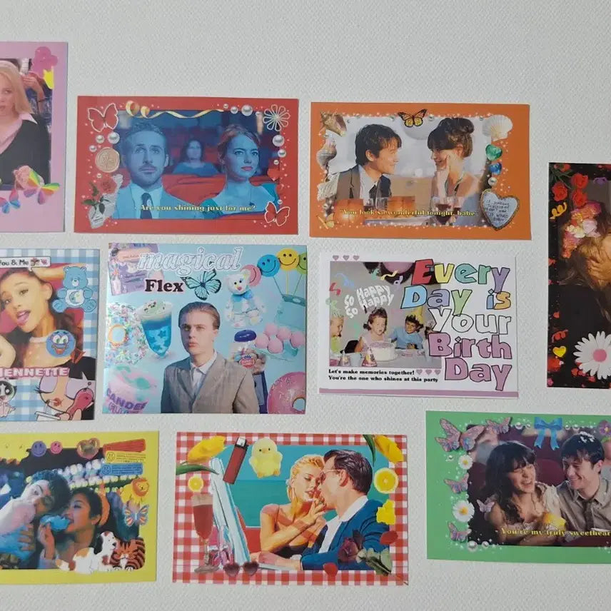 [BUNJANG] Kitsch High Teen Sticker Set / 키치 하이틴 인스