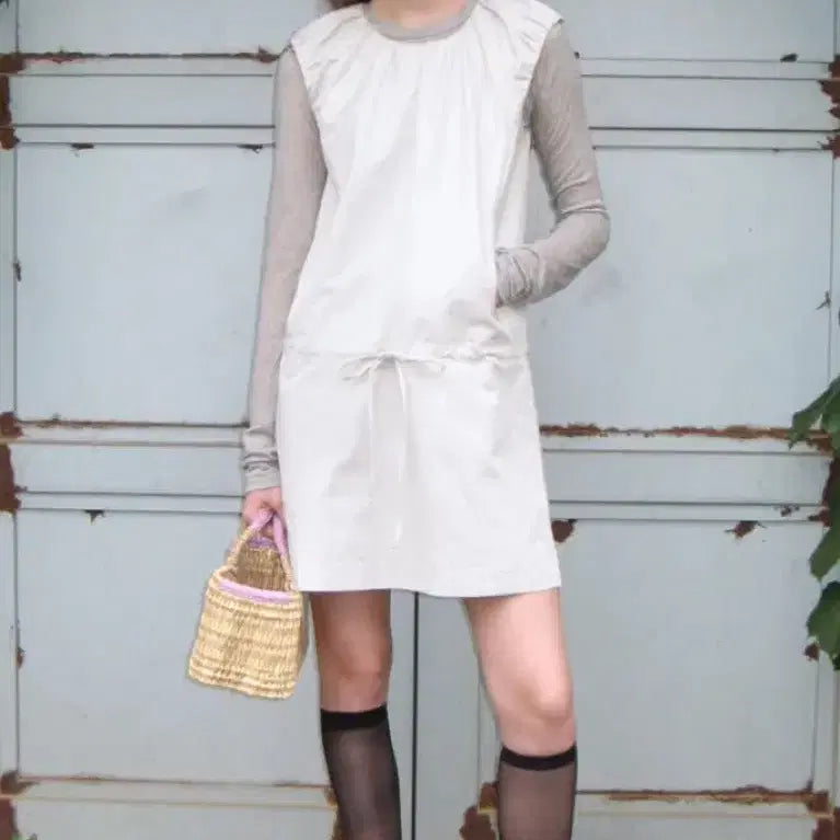 [BUNJANG] SINEINN Volume Mini Dress / 시눈 볼륨 미니 드레스