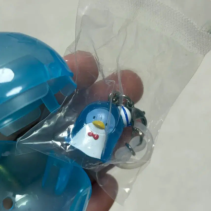 [BUNJANG] Sanrio Teru Teru Bozu Raincoat Charm Tuxedo Sam Figure Keychain / 산리오 테루테루보즈 우비 메지루시 피규어 키링 가챠 턱시도샘 턱샘