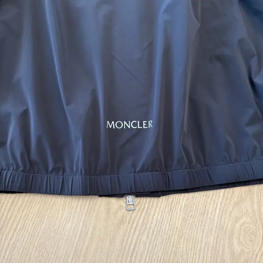 [BUNJANG] Moncler Nylon Windbreaker Jacket Men's XL / 몽클레어 집업 나일론 바람막이 자켓 스몰로고 남성 XL