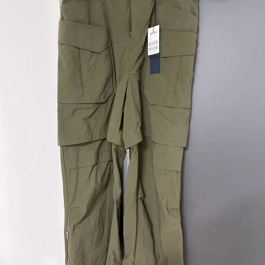 [BUNJANG] Juun.J Detachable Nylon Cargo Pants - Khaki / [48] 준지 나일론 디테쳐블 카고 팬츠 카키 판매합니다