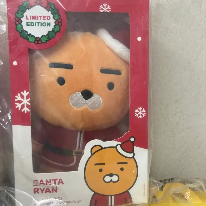 [BUNJANG] McDonald's Kakao Friends Christmas Edition Doll Bundle Set / 맥도날드 카카오프렌즈 크리스마스 에디션 인형 일괄